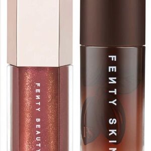 Limited Edition Fenty Beauty Chocolit Treatz Luminizer + Lip Oil Duo